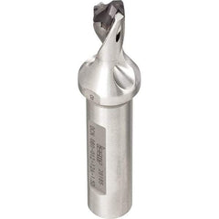 Iscar - 0.571" to 0.587" Diam, 1.5xD, 0.85" Max Depth, 5/8" Shank Diam, 3.51" OAL, Replaceable-Tip Drill - FCP, HCP-IQ, ICK, ICK-2M, ICM, ICP, iCP-2M Insert, 44701977 Toolholder, Series SumoCham - Americas Industrial Supply