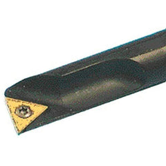 Iscar - 17mm Min Bore Diam, 180mm OAL, 16mm Shank Diam, S-STLP Indexable Boring Bar - 27mm Max Bore Depth, TP.. 1102.. Insert, Screw Holding Method - Americas Industrial Supply