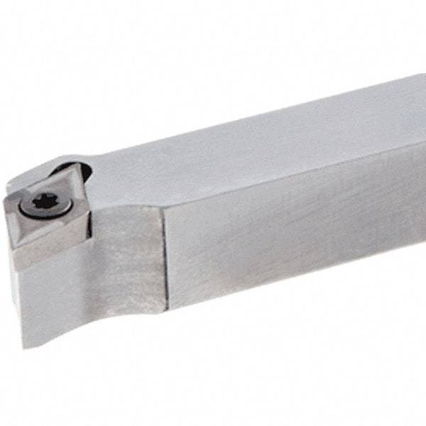 Iscar - SDHC, Left Hand Cut, 107.5° Lead Angle, 10mm Shank Height x 10mm Shank Width, Neutral Rake Indexable Turning Toolholder - 125mm OAL, DC..0702.. Insert Compatibility, Series Isoturn - Americas Industrial Supply