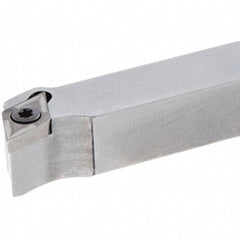Iscar - SDHC, Left Hand Cut, 107.5° Lead Angle, 10mm Shank Height x 10mm Shank Width, Neutral Rake Indexable Turning Toolholder - 125mm OAL, DC..0702.. Insert Compatibility, Series Isoturn - Americas Industrial Supply