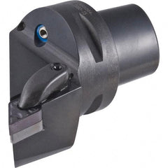 Iscar - Right Hand Cut, Size C5, DN.. Insert Compatiblity, External Modular Turning & Profiling Cutting Unit Head - 35mm Ctr to Cutting Edge, 60mm Head Length, Through Coolant, Series Isoturn - Americas Industrial Supply