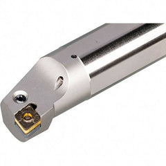Iscar - 2.36" Min Bore Diam, 14" OAL, 1-1/2" Shank Diam, A-PCLN Indexable Boring Bar - 2" Max Bore Depth, CNMX 1207.. Insert, Clamp Holding Method - Americas Industrial Supply