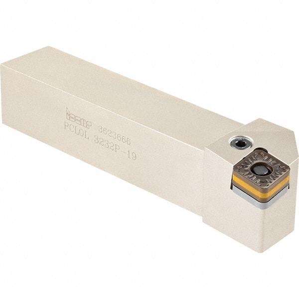 Iscar - PCLO, Right Hand Cut, 95° Lead Angle, 1-1/4" Shank Height x 1-1/4" Shank Width, Negative Rake Indexable Turning Toolholder - 6" OAL, COMG 6.. Insert Compatibility, Series DoveIQTurn - Americas Industrial Supply