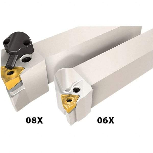 Iscar - PDJN, Right Hand Cut, 25mm Shank Height x 25mm Shank Width, Negative Rake Indexable Turning Toolholder - 150mm OAL, DN.. Insert Compatibility, Series Isoturn - Americas Industrial Supply