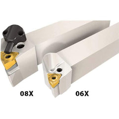 Iscar - PDJN, Right Hand Cut, 25mm Shank Height x 25mm Shank Width, Negative Rake Indexable Turning Toolholder - 150mm OAL, DN.. Insert Compatibility, Series Isoturn - Americas Industrial Supply