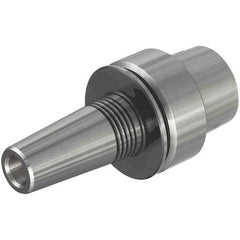Iscar - 3mm Hole Diam, HSK50E Taper Shank Shrink Fit Tool Holder & Adapter - 106mm Projection, 10mm Nose Diam, 16mm Clamping Depth, 25,000 RPM, Through Coolant - Exact Industrial Supply