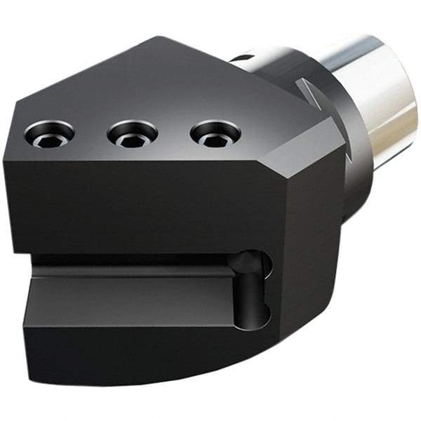 Iscar - 102mm Head Length, Modular Grooving Blade Holder Head - Right Hand Cut, System Size C6, Through Coolant, Series CAMFIX - Americas Industrial Supply