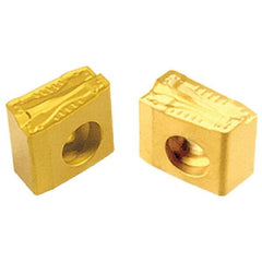 Iscar - LNMX1608 HF Grade IC8250 Carbide Turning Insert - TiCN/Al2O3/TiN Finish, 90° Rectangle, 8.5mm Thick, 3/64" Corner Radius - Americas Industrial Supply