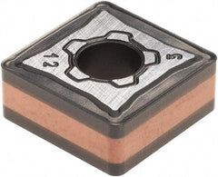 Iscar - SNMG543 M3M Grade IC6015 Carbide Turning Insert - TiCN/Al2O3/TiN Finish, 90° Square, 5/8" Inscr Circle, 1/4" Thick, 3/64" Corner Radius - Americas Industrial Supply