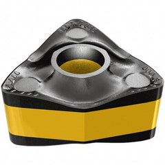 Iscar - SNMG433 TF Grade IC9250 Carbide Turning Insert - TiCN/Al2O3/TiN Finish, 90° Square, 1/2" Inscr Circle, 3/16" Thick, 3/64" Corner Radius - Americas Industrial Supply