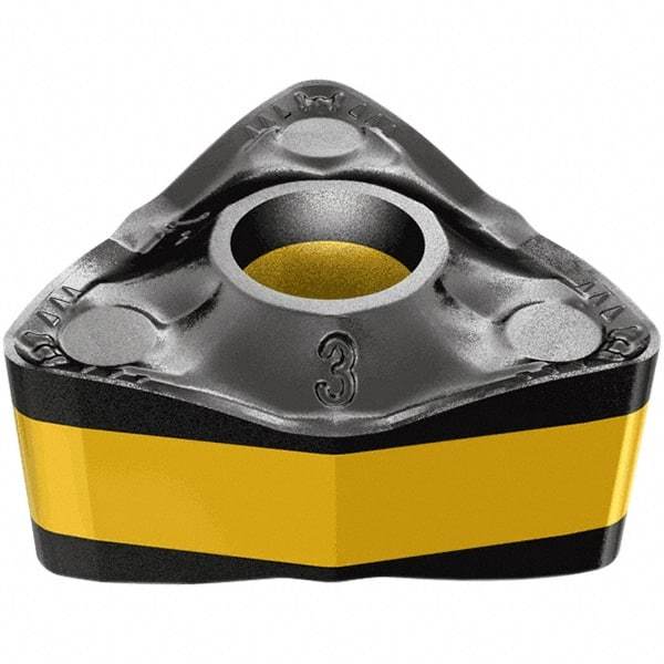 Iscar - WNMX453 M4M Grade IC806 Carbide Turning Insert - TiAlN Finish, 80° Trigon, 1/2" Inscr Circle, 0.267 Thick, 3/64" Corner Radius - Americas Industrial Supply