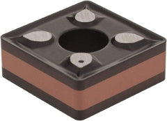 Iscar - SNMG432 M3M Grade IC6015 Carbide Turning Insert - TiCN/Al2O3/TiN Finish, 90° Square, 1/2" Inscr Circle, 3/16" Thick, 1/32" Corner Radius - Americas Industrial Supply
