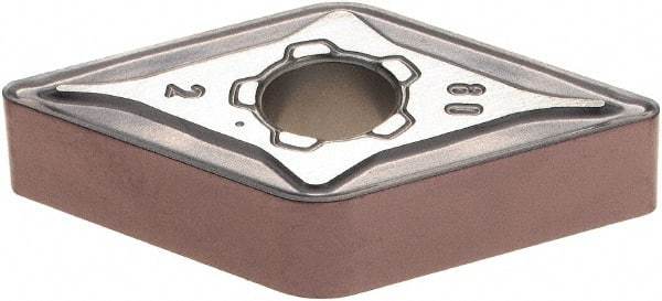 Iscar - DNMG432 M3M Grade IC806 Carbide Turning Insert - TiAlN Finish, 55° Diamond, 1/2" Inscr Circle, 3/16" Thick, 1/32" Corner Radius - Americas Industrial Supply