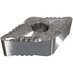 Iscar - DNMG442 F3P Grade IC8250 Carbide Turning Insert - TiCN/Al2O3/TiN Finish, 55° Diamond, 1/2" Inscr Circle, 1/4" Thick, 1/32" Corner Radius - Americas Industrial Supply