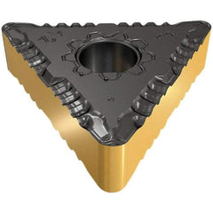 Iscar - TNMG433 F3P Grade IC8250 Carbide Turning Insert - TiCN/Al2O3/TiN Finish, 60° Triangle, 1/2" Inscr Circle, 3/16" Thick, 3/64" Corner Radius - Americas Industrial Supply
