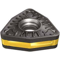 Iscar - WOMG130616 R3P-IQ Grade IC8250 Carbide Turning Insert - TiCN/Al2O3/TiN Finish, 80° Trigon, 3/4" Inscr Circle, 1/4" Thick, 1/16" Corner Radius - Americas Industrial Supply