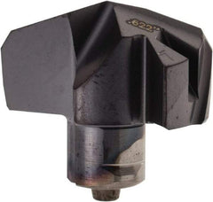 Iscar - Series ICK, 15.8mm Diam Grade IC907 140° Replaceable Drill Tip - Carbide, TiAlN/TiN Finish, 15 Seat Size - Americas Industrial Supply