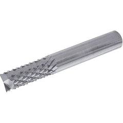 Iscar - 3mm Diam, End Mill End, Solid Carbide Diamond Pattern Router Bit - Right Hand Cut, 2-11/64" OAL, Use on Composite - Americas Industrial Supply