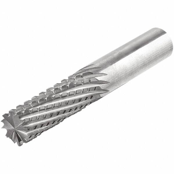 Iscar - 10mm Diam, End Mill End, Solid Carbide Diamond Pattern Router Bit - Right Hand Cut, 2-53/64" OAL, Use on Composite - Americas Industrial Supply