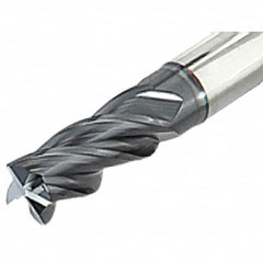 Iscar - 5/8" Diam 4 Flute Solid Carbide 0.03" Corner Radius End Mill - Americas Industrial Supply