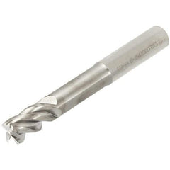 Iscar - 16mm, 4 Flute, Single End, Solid Carbide, 0.2mm Corner Radius End Mill - 100mm OAL, Right Hand Flute, 32mm LOC, Right Hand Cut, 48mm Extended Reach - Americas Industrial Supply