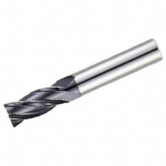 Iscar - 1", 4 Flute, Single End, Solid Carbide, 0.05" Corner Radius End Mill - 4-1/2" OAL, Right Hand Flute, 2" LOC, Right Hand Cut - Americas Industrial Supply