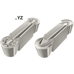 Iscar - 8040FSPA Grade ID5, 8mm Cutting Width Polycrystalline Diamond (PCD) Grooving Insert - 3.99mm Max Depth of Cut, Neutral, 3.99mm Corner Radius - Americas Industrial Supply