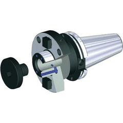 Kennametal - CVKV50 Taper Shank 1" Pilot Diam Shell Mill Holder - 50.8mm Flange to Nose End Projection, 55.63mm Nose Diam, Through-Spindle & DIN Flange Coolant - Exact Industrial Supply