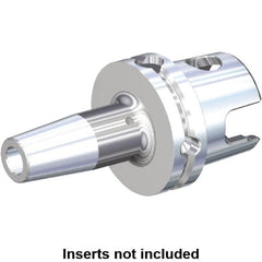 Kennametal - 3/4" Hole Diam, KM80ATC Modular Connection Shrink Fit Tool Holder & Adapter - 4.134" Projection, 1.3" Nose Diam, 1.61" Clamping Depth, 15,000 RPM, Through Coolant - Exact Industrial Supply