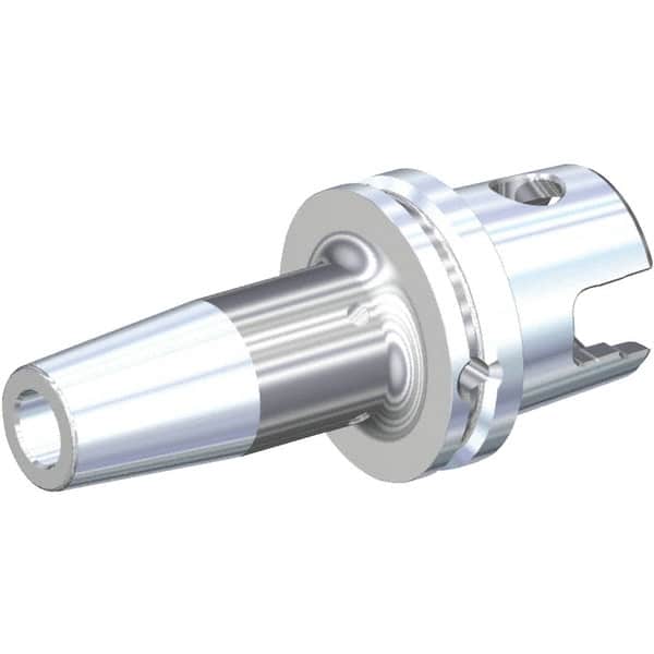 Kennametal - 1" Hole Diam, KM63XMZ Modular Connection Shrink Fit Tool Holder & Adapter - 4.528" Projection, 1.732" Nose Diam, 1.85" Clamping Depth, 15,000 RPM, Through Coolant - Exact Industrial Supply
