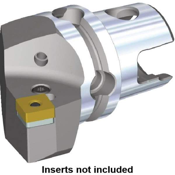 Kennametal - Right Hand Cut, Size KM40, SN.. Insert Compatiblity, Modular Turning & Profiling Cutting Unit Head - 24mm Ctr to Cutting Edge, 40mm Head Length, Through Coolant, Series Kenlever - Americas Industrial Supply