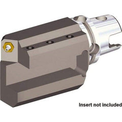 Kennametal - Right Hand Cut, Size KM80TS, Modular Turning & Profiling Cutting Unit Head - 150mm Head Length, Through Coolant - Americas Industrial Supply