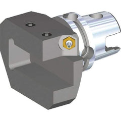 Kennametal - Left Hand Cut, Size KM80TS, Modular Turning & Profiling Cutting Unit Head - 77mm Head Length, Through Coolant - Americas Industrial Supply