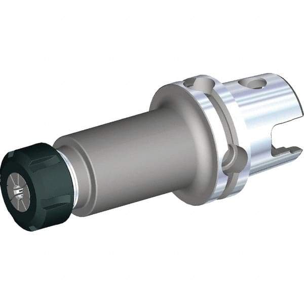 Kennametal - 2mm to 20mm Capacity, 65mm Projection, Modular Connection, ER32 Collet Chuck - Through-Spindle - Exact Industrial Supply