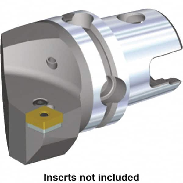 Kennametal - Left Hand Cut, Size KM40, CN.. Insert Compatiblity, Internal or External Modular Turning & Profiling Cutting Unit Head - 27mm Ctr to Cutting Edge, 40mm Head Length, Through Coolant, Series Kenlever - Americas Industrial Supply