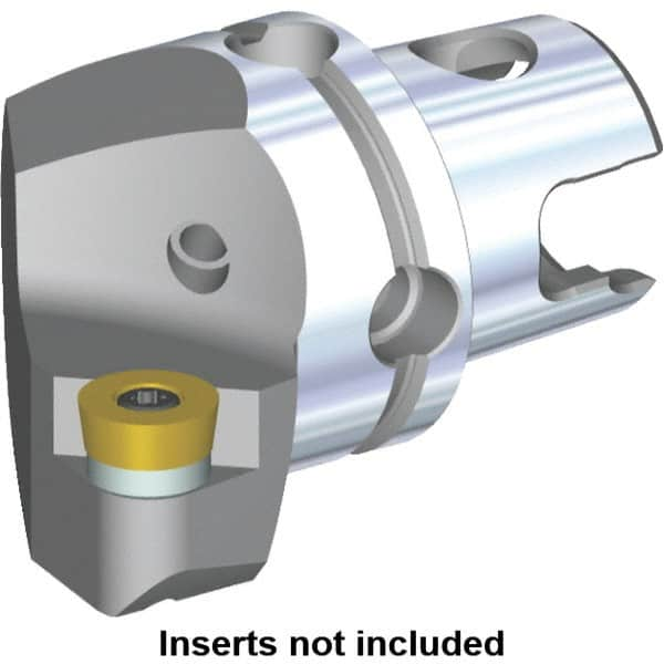 Kennametal - Left Hand Cut, Size KM50, RC.. Insert Compatiblity, Modular Turning & Profiling Cutting Unit Head - 35mm Ctr to Cutting Edge, 50mm Head Length, Through Coolant, Series S-Clamping - Americas Industrial Supply