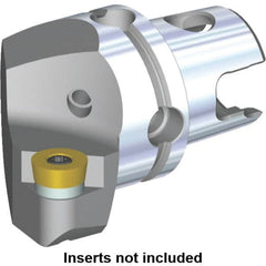 Kennametal - Left Hand Cut, Size KM40, RC.. Insert Compatiblity, Modular Turning & Profiling Cutting Unit Head - 27mm Ctr to Cutting Edge, 40mm Head Length, Through Coolant, Series S-Clamping - Americas Industrial Supply