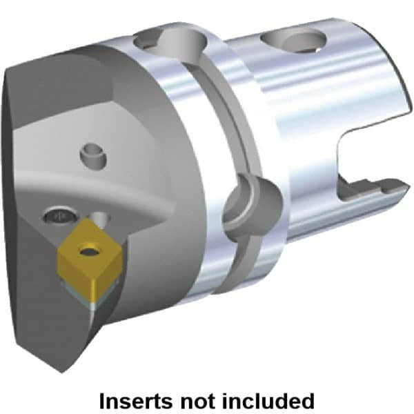 Kennametal - Right Hand Cut, Size KM50, DN.. Insert Compatiblity, Internal or External Modular Turning & Profiling Cutting Unit Head - 35mm Ctr to Cutting Edge, 50mm Head Length, Through Coolant, Series Kenlever - Americas Industrial Supply