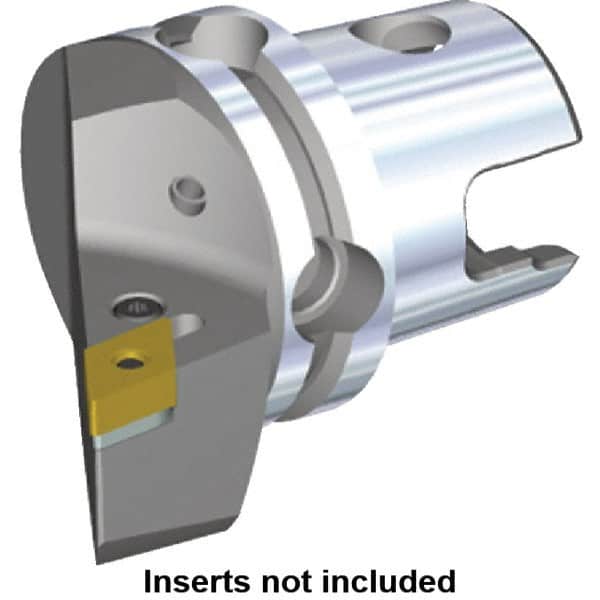 Kennametal - Left Hand Cut, Size KM40, DN.. Insert Compatiblity, Modular Turning & Profiling Cutting Unit Head - 27mm Ctr to Cutting Edge, 40mm Head Length, Through Coolant, Series Kenlever - Americas Industrial Supply
