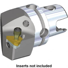 Kennametal - Insert Style LT 16ER, 50mm Head Length, Left Hand Cut, External Modular Threading Cutting Unit Head - System Size KM50TS, 35mm Center to Cutting Edge, Series LT Threading - Americas Industrial Supply