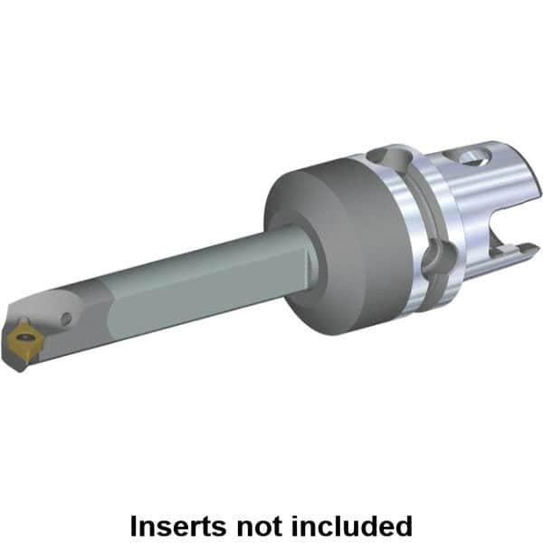 Kennametal - Left Hand Cut, 20mm Min Bore Diam, Size KM50 Carbide Modular Boring Cutting Unit Head - 3.1496" Max Bore Depth, Through Coolant, Compatible with DP.. - Americas Industrial Supply