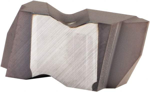 Kennametal - NJK3007 Grade KCU25, External UNJ Threading Insert - 24 TPI Ext Pitch, Right Hand Insert, AlTiN Finish, Carbide - Americas Industrial Supply
