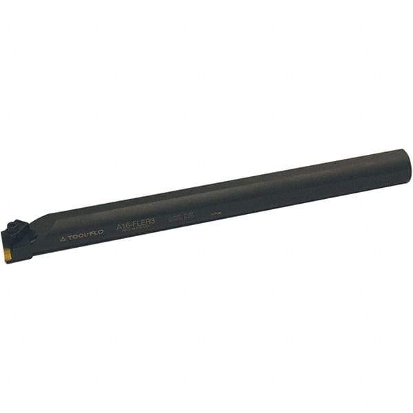 Tool-Flo - A-FLSL, Internal, Left Hand, 0.29" Max Depth of Cut, Indexable Grooving Tool Holder - FLFD-3LI Insert Compatibility, 2" Shank Width, 16" OAL, Through Coolant - Americas Industrial Supply