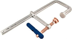 Wilton - 5-1/2" Deep Throat, 12" Max Capacity, Step Over Sliding Arm Clamp - 2,400 Lb Clamping Pressure - Americas Industrial Supply