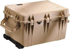 Pelican Products, Inc. - 23" Wide x 19-31/64" High, Clamshell Hard Case - Tan, Polyethylene - Americas Industrial Supply