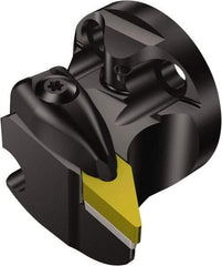 Sandvik Coromant - Left Hand Cut, Size 40, VBMT 160408 Insert Compatiblity, Internal or External Modular Turning & Profiling Cutting Unit Head - 30mm Ctr to Cutting Edge, 36mm Head Length, Through Coolant, Series T-Max P - Americas Industrial Supply