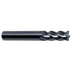 3/4" Dia. - 4" OAL - 4 FL Variable Helix Bright Carbide End Mill - Americas Industrial Supply
