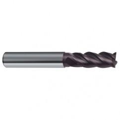 1/4" Dia. - 2-1/2" OAL - 4 FL Variable Helix Firex Carbide End Mill - Americas Industrial Supply