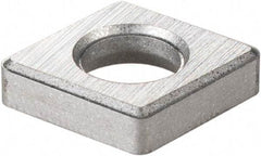 Sandvik Coromant - 1/2 & 5/8" Inscribed Circle, Toolholder Shim for Indexables - 171.31 Shim Style, Positive Rake, Left Hand, Neutral, Right Hand Cut - Americas Industrial Supply