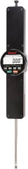 Starrett - 4" Max Measurement, 0.0001, 0.0005 & 0.001" Graduation, Electronic Drop Indicator - Accurate to 0.0002", Inch & Metric System, LCD Display - Americas Industrial Supply